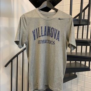 Villanova grey Nike Dri fit short sleeve shirt